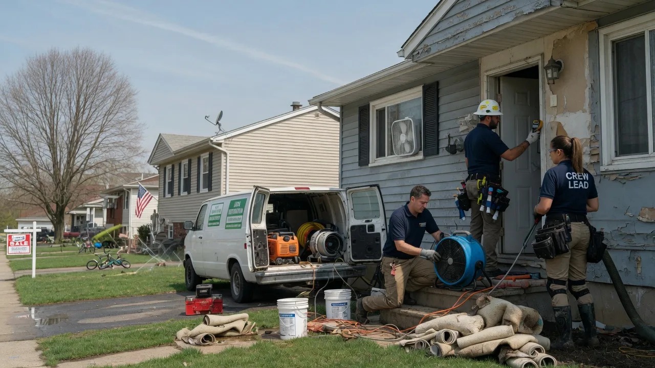 Flood Cleanup in East Aurora, NY near me